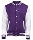 Purple/White